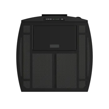 KRONE 7 kW zwarte pelletkachel - Afbeelding 2