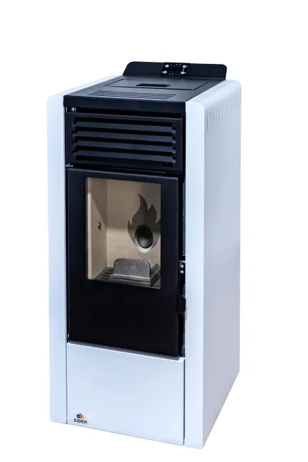 AURUM 10 kW witte WIFI pelletkachel - Afbeelding 3