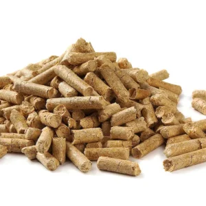 Bulk houtpellets, per ton