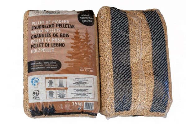 Ebepellet – 65 zakken pellets. - Afbeelding 2