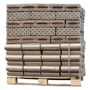 Gemengd pallet van Pini Kay + Nestro Mix houtbriketten (960 kg)